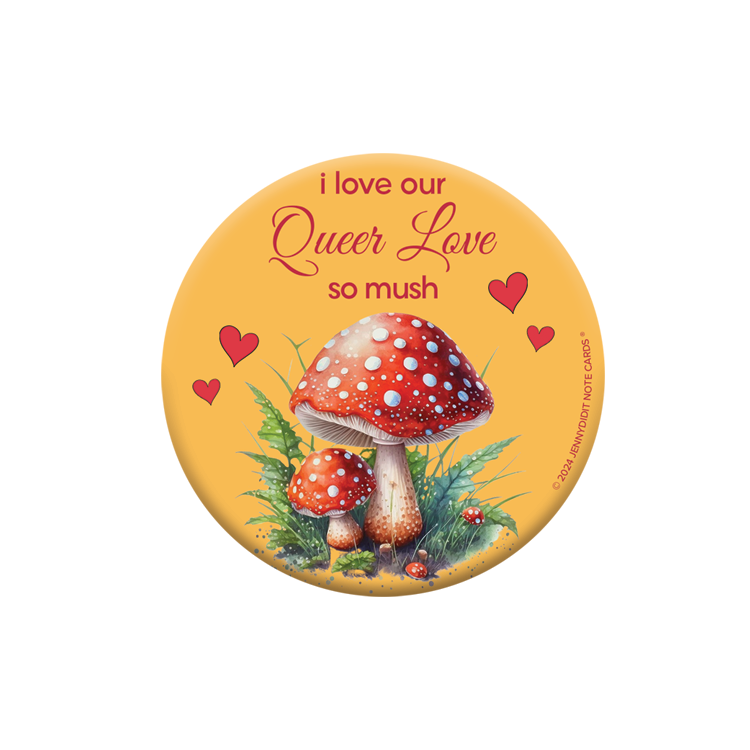 Queer Mushroom Magnet