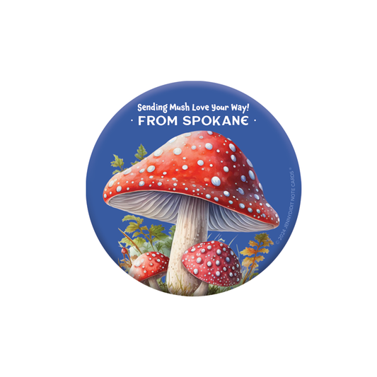 Spokane Mushroom Magnet