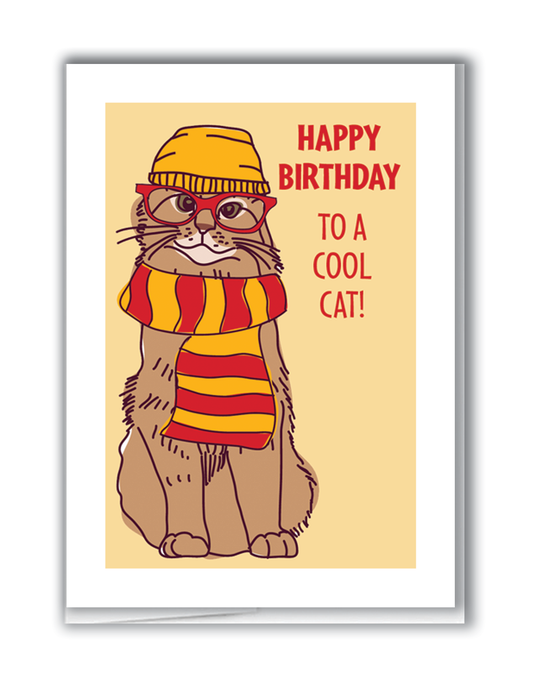 Cool Cat Mini Card