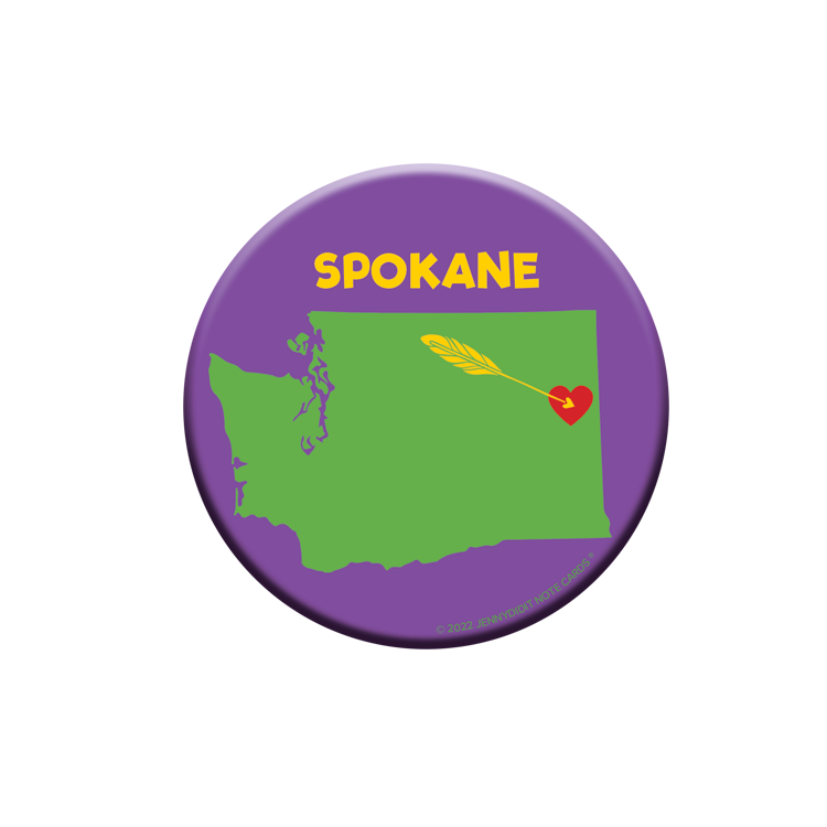 Spokane WA Map Magnet JennyDidIt Note Cards   4243 6a02e70a A033 4931 B86d 4b4629e75701 